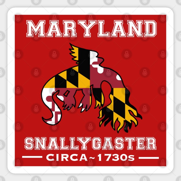 Maryland Cryptid Snallygaster Magnet by SNK Kreatures